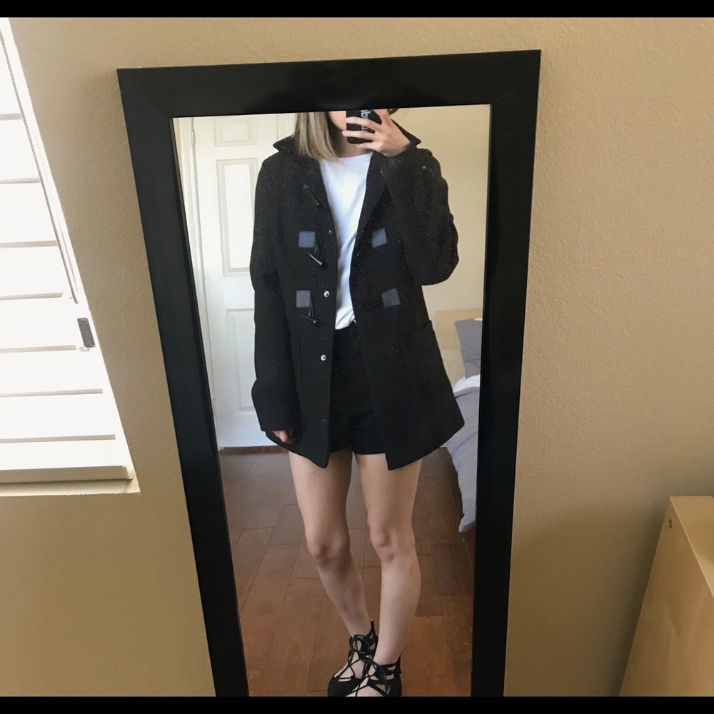 ASOS Duffle with Check Lined Hood